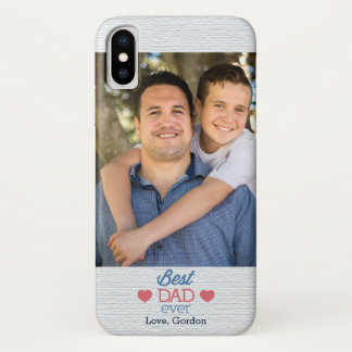 Coque Case-Mate Pour iPhone Meilleur papa jamais photo