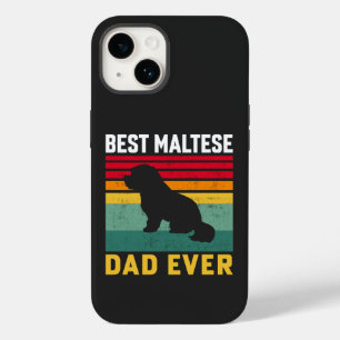 Coque Case-Mate iPhone Meilleur papa maltais jamais, papa de chien maltai