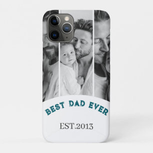 Case-Mate iPhone Case Meilleur Papa Personnalisé Multi Photo Collage
