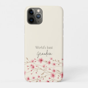 Case-Mate iPhone Case Meilleure grand-mère du monde - Pastel Floral Pers