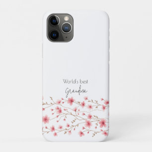 Case-Mate iPhone Case Meilleure grand-mère du monde - Pastel Floral Pers
