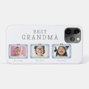 Case-Mate iPhone Case Meilleure grand-mère établie date personnalisée 3