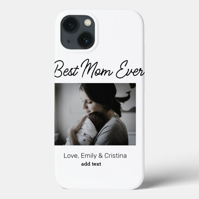 Coques Case-Mate iPhone meilleure maman ever heureux mamans jour ajouter n (Verso)