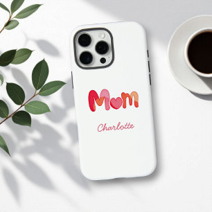 Coque iPhone 16 Pro Max Meilleure maman jamais Cadeau mignon et tendance