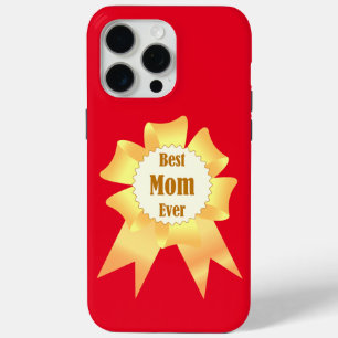 Coque Case-Mate iPhone Meilleure maman jamais Golden Lauréat du prix ruba