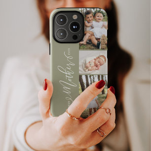 Case-Mate iPhone Case Meilleure Mère Script Collage de photos de la fête