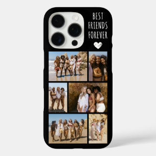 Coque iPhone 16 Pro Meilleures Amies Pour Toujours 6 Photo Noir