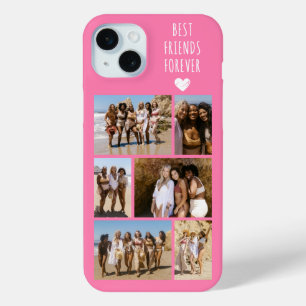 Coque Case-Mate iPhone Meilleures Amies Pour Toujours 6 Photo Rose