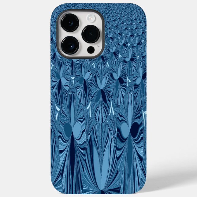 Coques Case-Mate iPhone Mélange de bleu Beau ciel bleu clair (Verso)