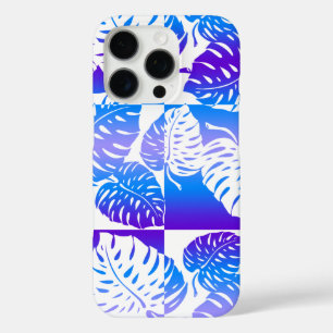 Coques iPhone 16 Pro Mélange rayé hawaïen de Makua Monstera