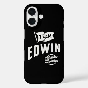 Coque Pour iPhone 16 Membre à vie de l'équipe Edwin