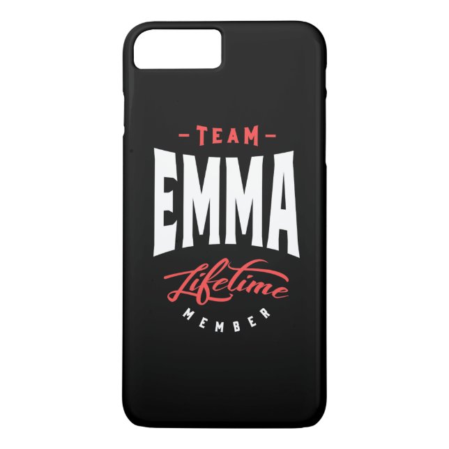 Coques Case-Mate iPhone Membre à vie de l'équipe Emma (Dos)
