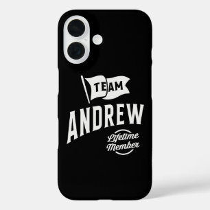 Coque Pour iPhone 16 Membre de l'équipe Andrew Lifetime