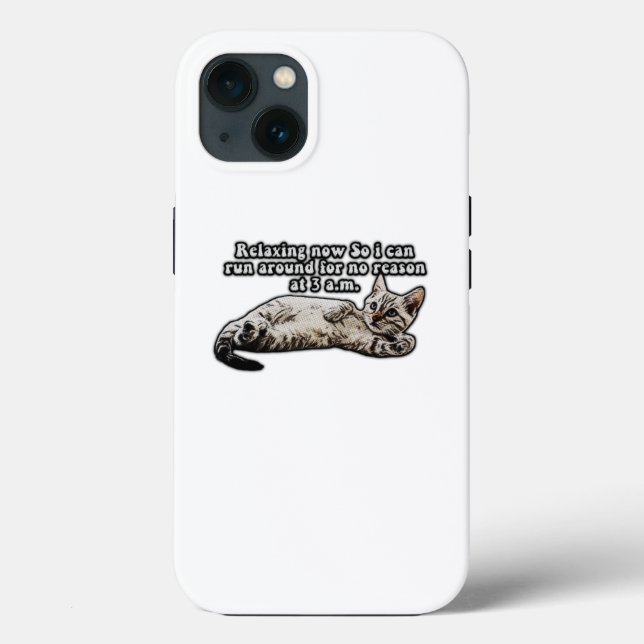 Coques Case-Mate iPhone Mème de chat amusant pour les chatons et les propr (Verso)