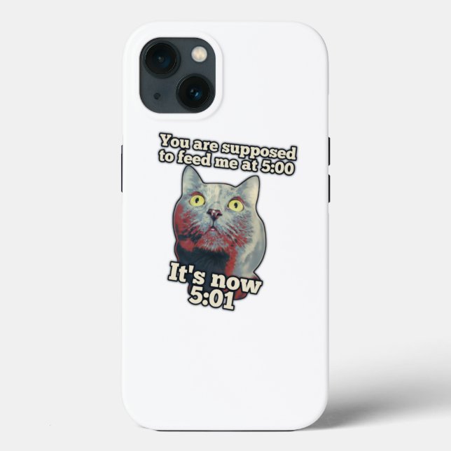 Coques Case-Mate iPhone Mème de chat amusant pour les chattes et les amour (Verso)