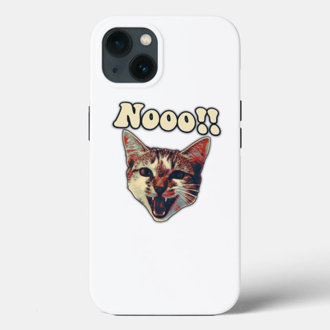 Coques Case-Mate iPhone Mème de chat amusant pour les personnes de chat et (Verso)