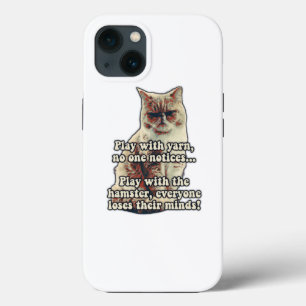 Case-Mate iPhone Case Mème drôle de chat en colère pour les personnes am