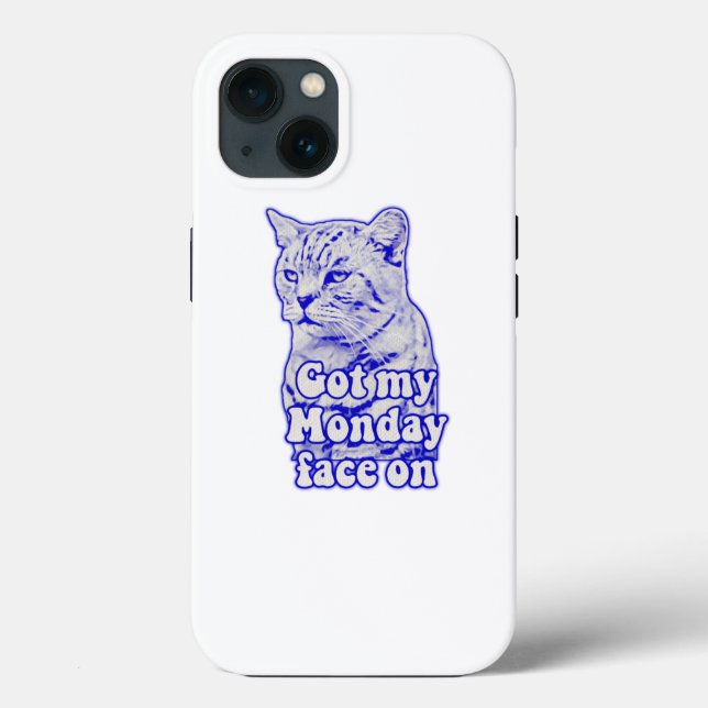 Coques Case-Mate iPhone Mème drôle de chat grincheux pour les amateurs et  (Verso)