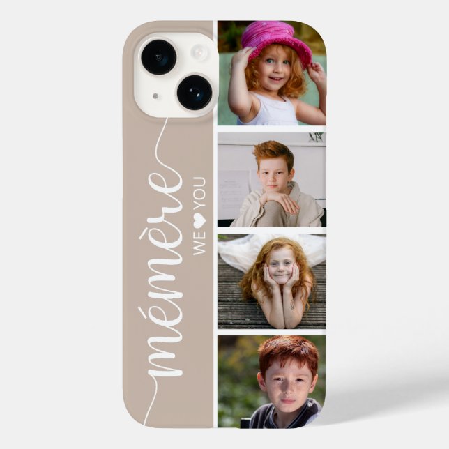 Coques Case-Mate iPhone Mémère 4 Photo (Verso)