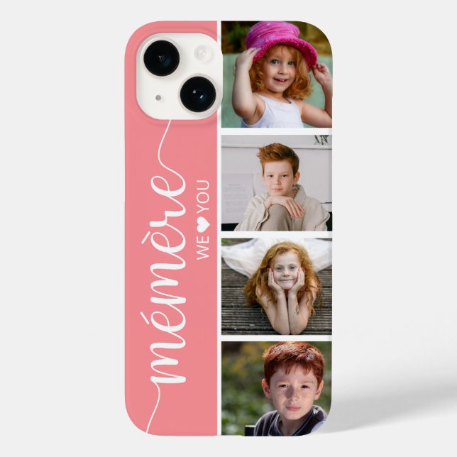 Coques Case-Mate iPhone Mémère 4 Photo (Verso)