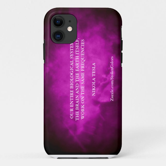 COQUES Case-Mate iPhone MÊMES FRÉQUENCES - NIKOLA TESLA (Dos)