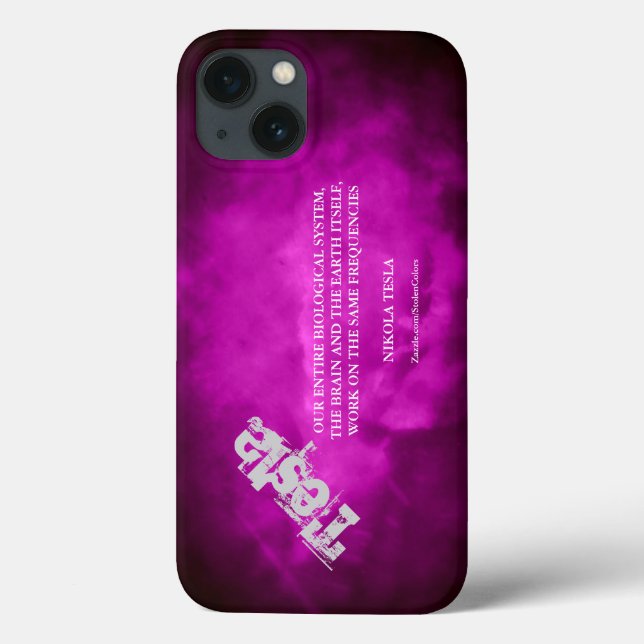 COQUES Case-Mate iPhone MÊMES FRÉQUENCES - NIKOLA TESLA 2.0 (Verso)