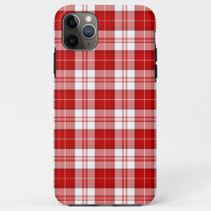 Case-Mate iPhone Case Menzies tartan rouge blanc plaid