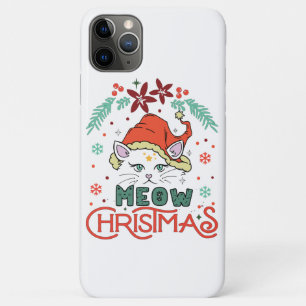 Case-Mate iPhone Case Meow Christmas, Merry Christmas
