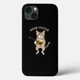 Case-Mate iPhone Case Meow guitar cute Cat playing Guitar Funny Kitties