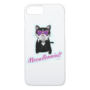 Case-Mate iPhone Case Meowlinneal Funny Cat Génération Design 