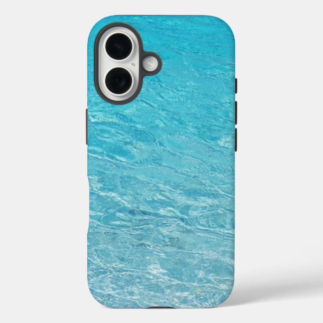 Coques Case-Mate iPhone Mer Bleue Claire (Verso)