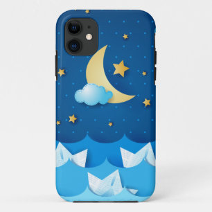 Coque iPhone 11 Mer de nuit