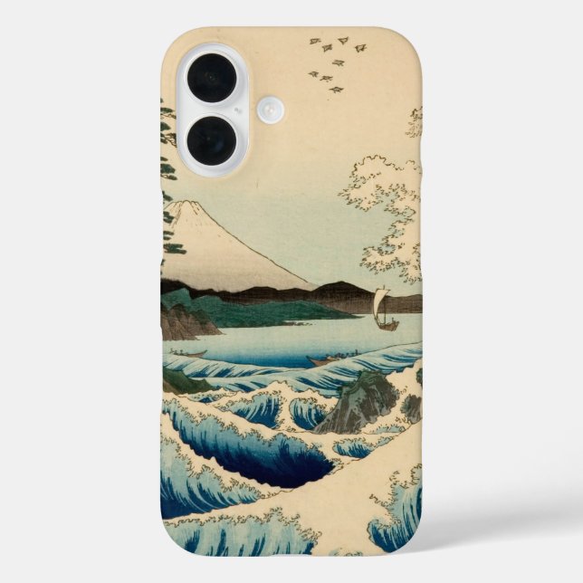 Coques Case-Mate iPhone Mer japonaise de Satta Hiroshige Art (Verso)