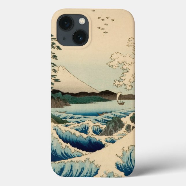 Coques Case-Mate iPhone Mer japonaise de Satta Hiroshige Art (Verso)