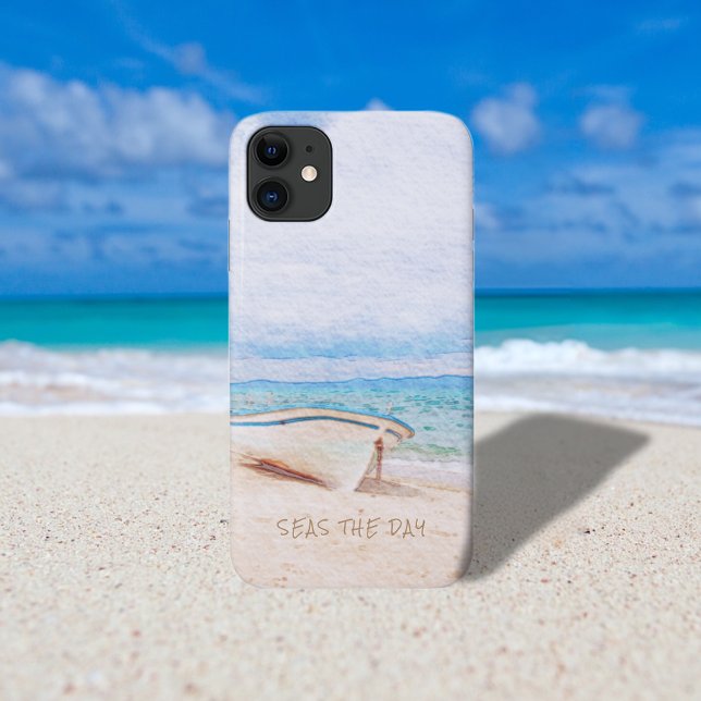 Coques Case-Mate iPhone Mer Le Jour Plage Bateau De Pêche (Créateur téléchargé)