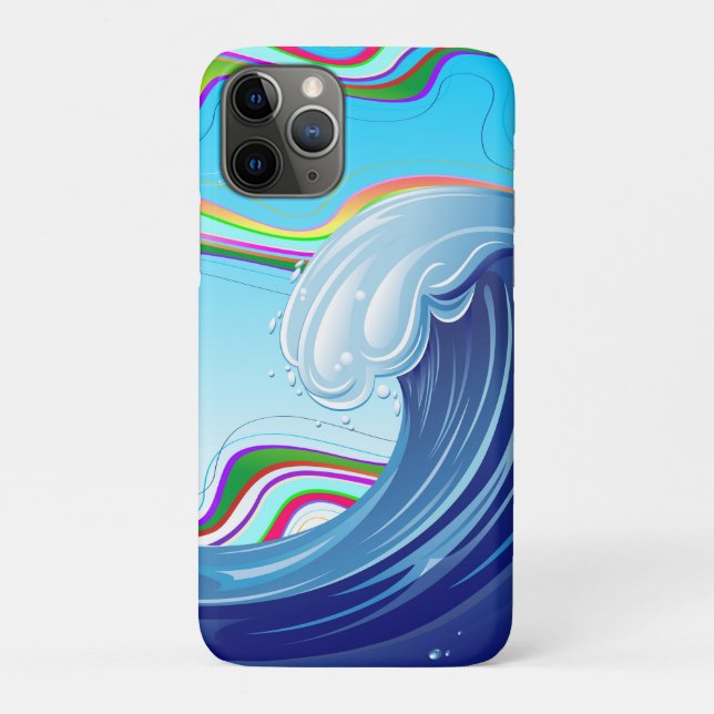 Coques Case-Mate iPhone Mer Océan Grande Vague Eau (Dos)