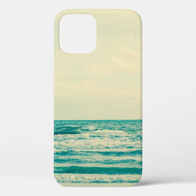 Coques Case-Mate iPhone Mer tropicale naturelle et plage avec vague ventée (Verso)