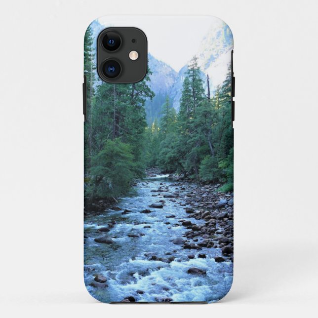 Coques Case-Mate iPhone Merced river by Happy Isles, Yosemite, CA (Dos)