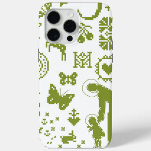 Coque Case-Mate iPhone Mère catholique Notre Créateur Vert