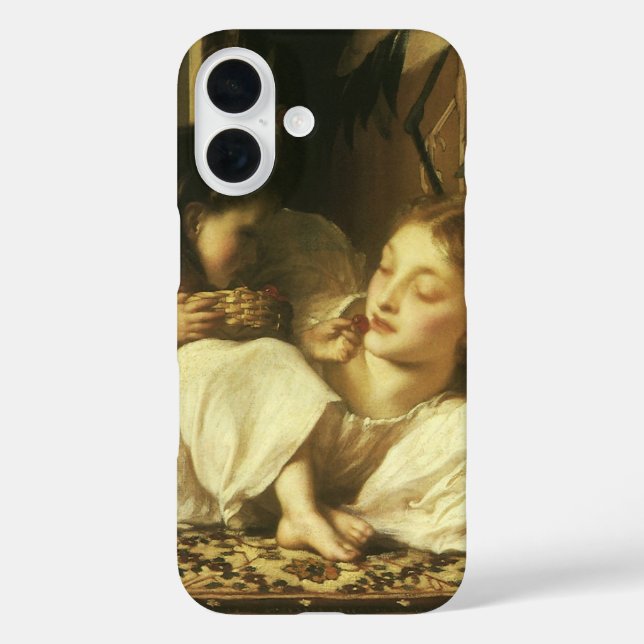 Coques Case-Mate iPhone Mère et Enfant (alias Cerises) par Lord Leighton (Verso)