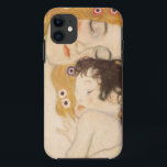 Coques Pour iPhone Mère et enfant de Gustav Klimt<br><div class="desc">Mère et enfant de Gustav Klimt.</div>