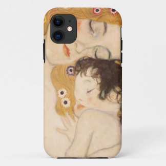 Coques Pour iPhone Mère et enfant de Gustav Klimt