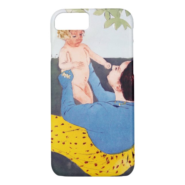 Coques Case-Mate iPhone Mère et enfant, Mary Cassatt (Dos)