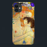 Coque Case-Mate Pour iPhone Mère et enfant par art Nouveau de Gustav Klimt<br><div class="desc">Mère et enfant - détail des trois âges de la femme,  d'une peinture populaire par le symboliste autrichien et de l'artiste Gustav Klimt de nouveau d'art à partir de 1905.  Cas 5/5s d'iPhone de beaux-arts.</div>