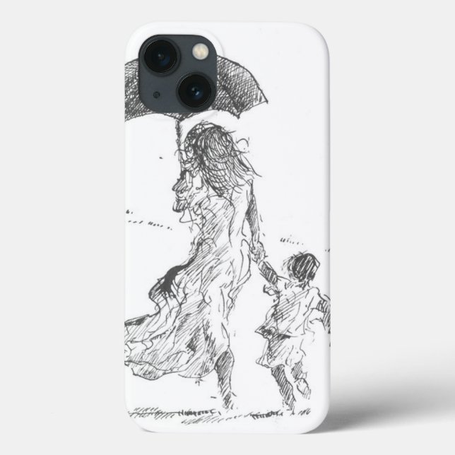 Coques Case-Mate iPhone Mère et enfant Sri Lanka (Verso)