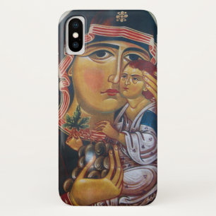 Coques Pour iPhone Mère Marie et Jésus Art