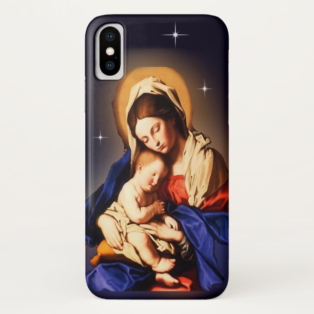 Coques Case-Mate iPhone Mère MAry (Dos)