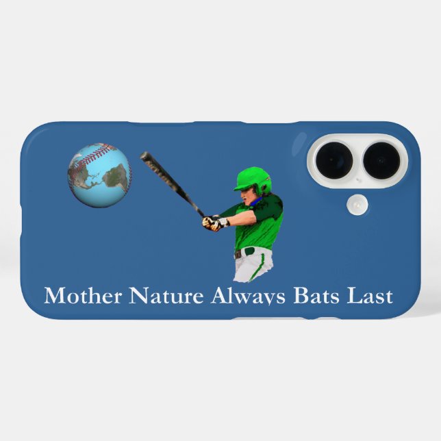 Coques Case-Mate iPhone Mère Nature toujours chauves Dernières (Verso (horizontal))