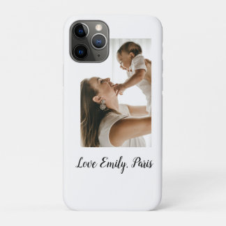 Case-Mate iPhone Case mère père photo nom famille vacances cadeaux paren