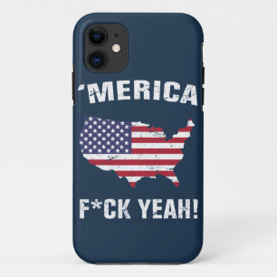 Coques Pour iPhone 'Merica Fck ouais !